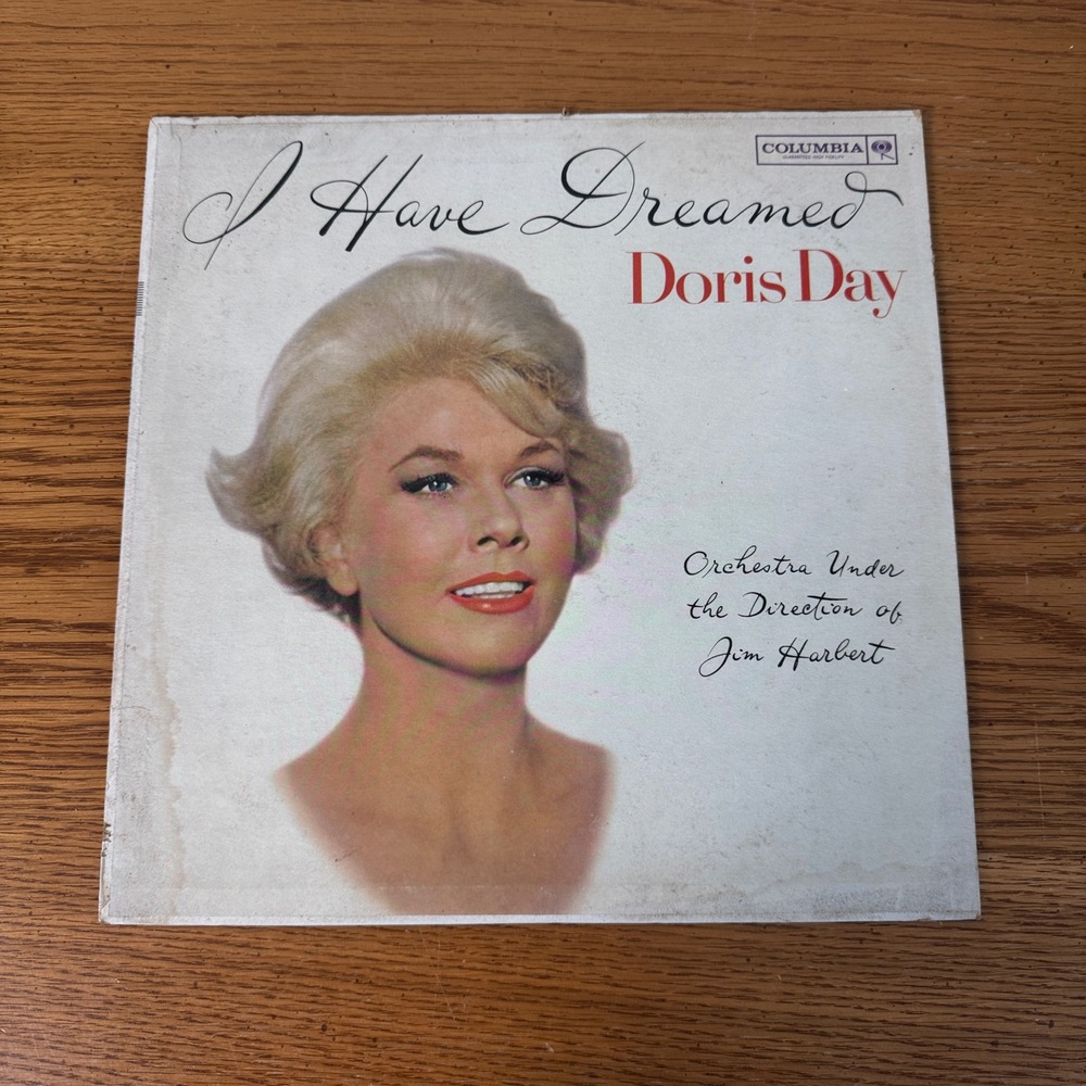 Doris‎ Day I Have Dreamed Vinyl LP Columbia CL 1660 Mono Jim Harbert Orchestra